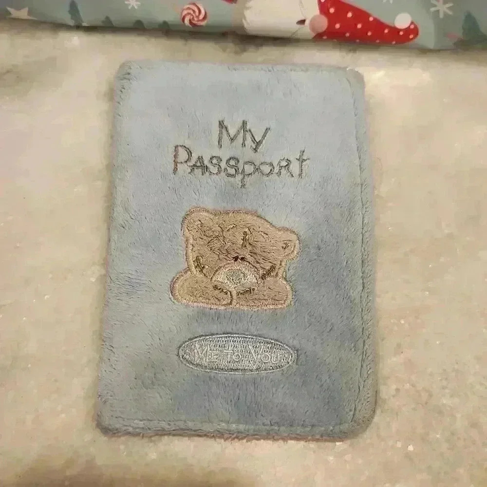 Tatty Teddy Passport Holder – Soft Plush Cover